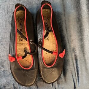 Arcopedico black flats EU39